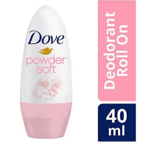 Dove Roll On Deodorant Powder Soft 40ml | Shopee Indonesia