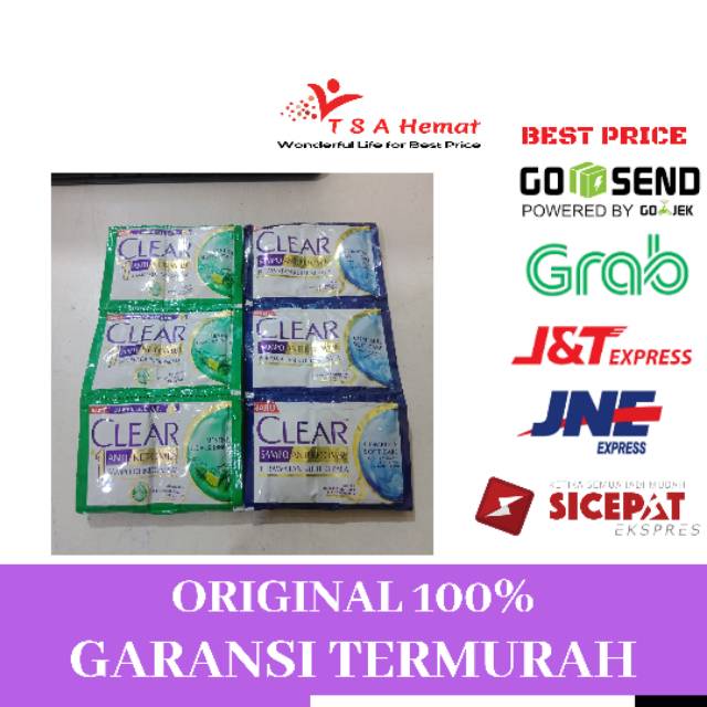 Clear Shampoo Sachet