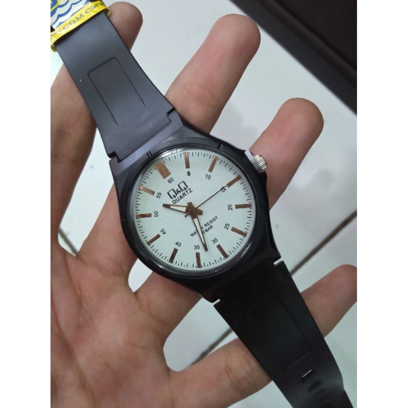 JAM TANGAN PRIA WANITA TIPIS ANTI AIR SIMPLE