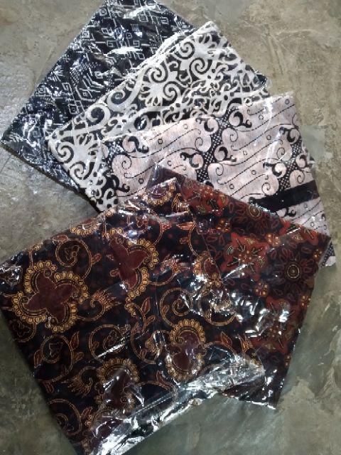 Kemeja Batik Pria Print Masa Kini M L Xl