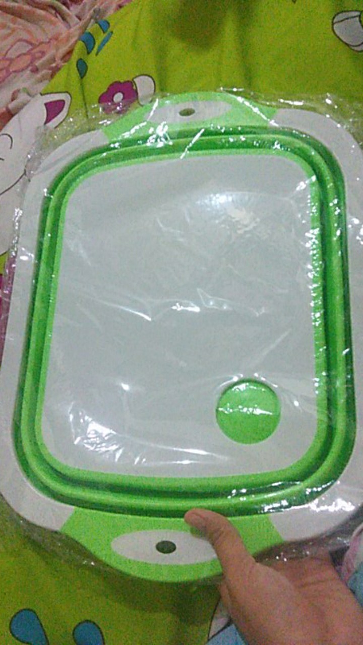 Tool Master-talenan Lipat Baskom Multifungsi-wadah Cucian Sayur-anti Slip/jamur Bahan Plastik