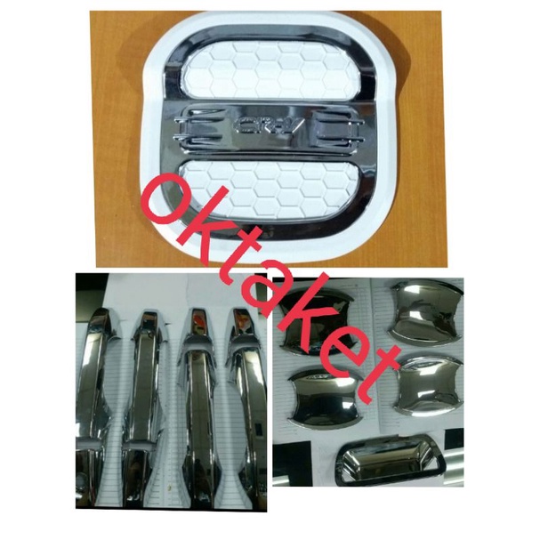 paket outer handle tank cover all new Crv 2007-2011 5pcs chroem