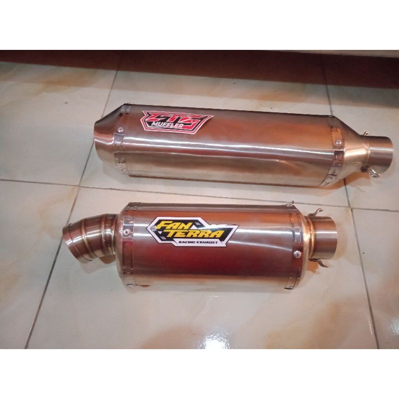 SELENCER KNALPOT CTS KAPSUL FANTERA OVAL D50 COCOK BUAT SEGA MOTOR