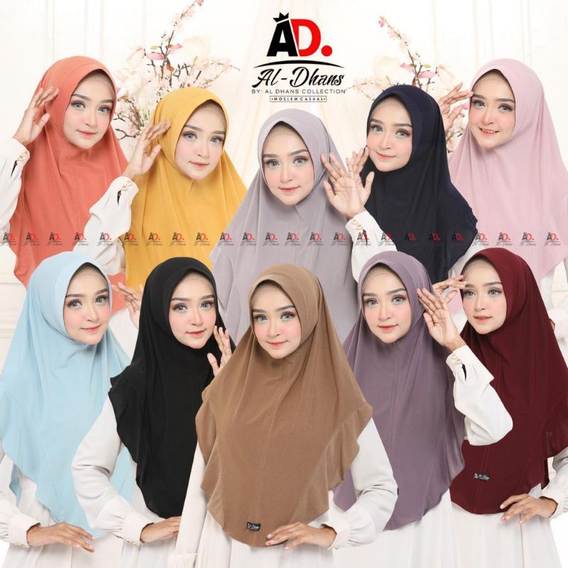 (AL-DHANS BERGO HANIFA) Jilbab Bergo AL-DHANS // BERGO HANIFA TERLARIS