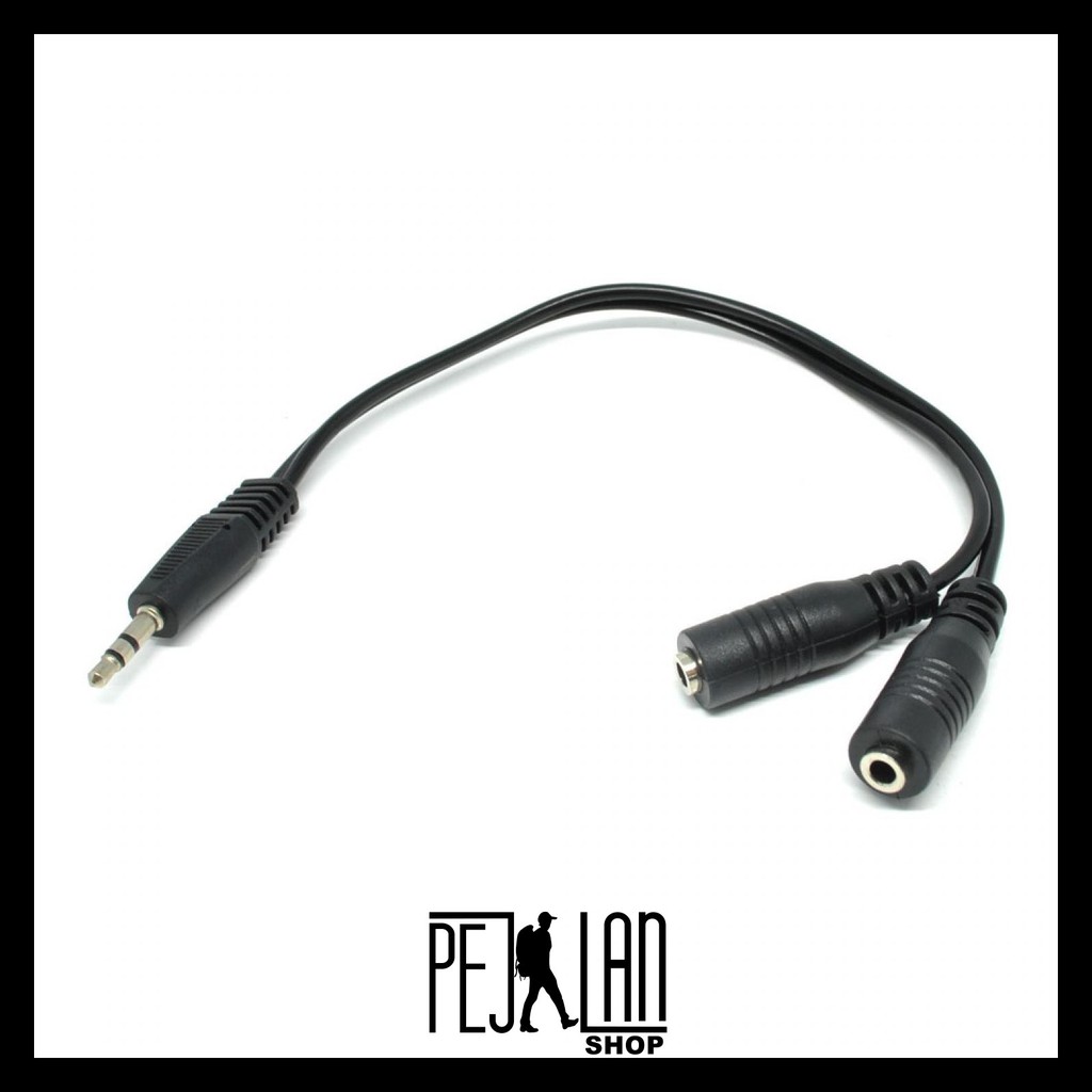Splitter headphone / headset jack  , 3.5 mm splitter jack