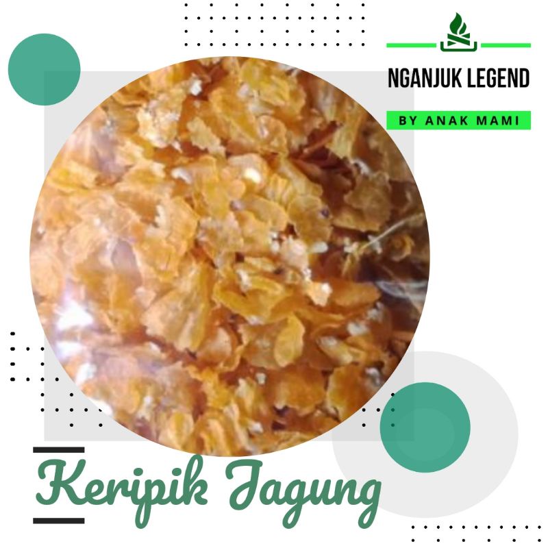 

Keripik Kripik Emping Jagung Mentah 400gr