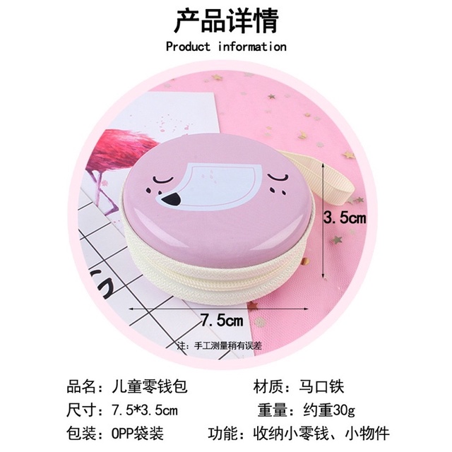 [MS108] DPU 02 - Mini Coin Bag Model Bulat | RANDOM | dompet handsfree | dompet koin karakter import  | tempat headset | Dompet Mini