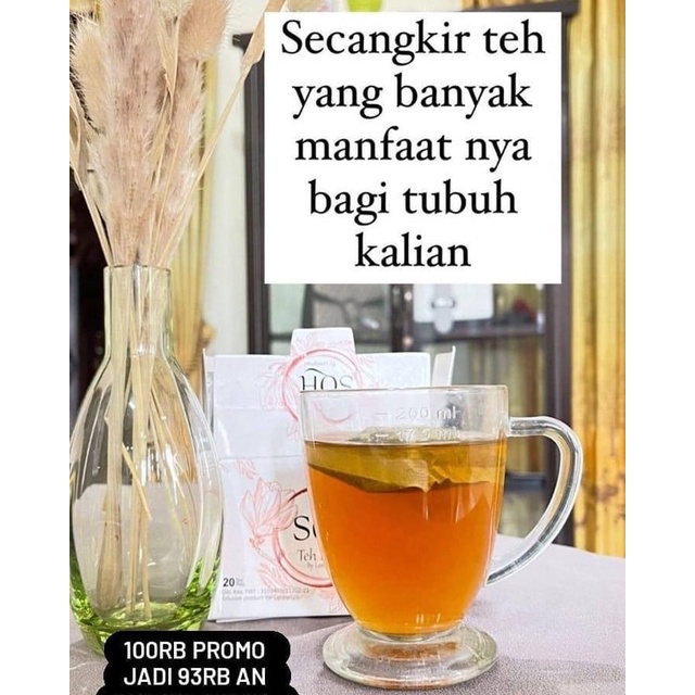 Teh Detox SQH Kemasan Baru Suplemen Pelangsing Alami Aman Menyembuhkan Lemak Jahat Tubuh Diet Sehat 