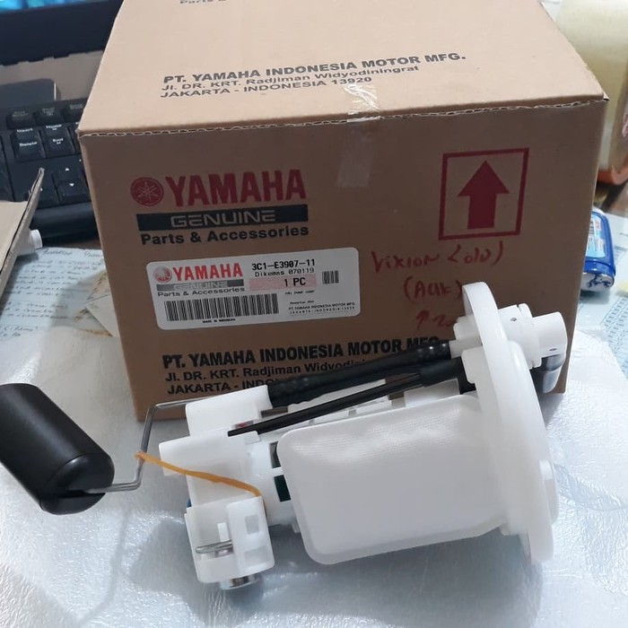 Pompa Bensin Fuel Pump Assy - Vixion seri 1 Asli Yamaha 3C1-E3907-11