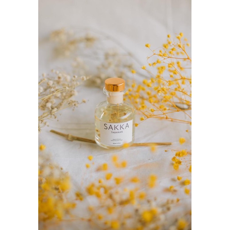 TABANAN REED DIFFUSER-dengan bunga