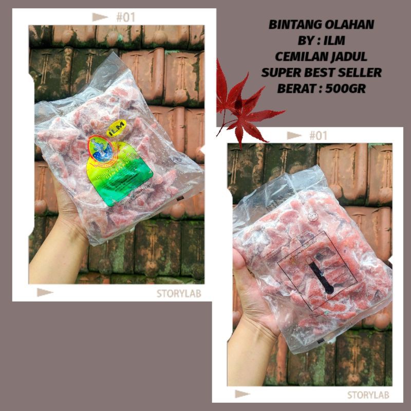 

(WAJIB ATC BUBBLE/KARDUS) BINTANG ILM OLAHAN IKAN