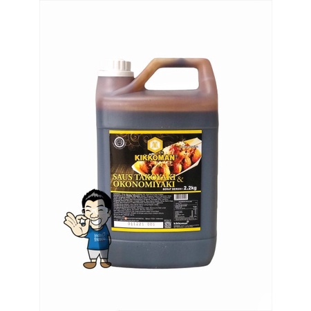 

Kikkoman Takoyaki Okonomiyaki Sauce- Saus takoyaki Halal Jerigen 2 L