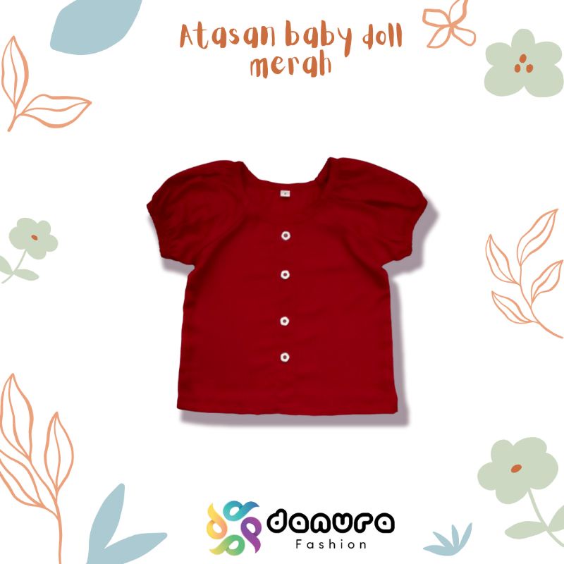 ATASAN BABY DOLL RAYON//ATASAN ANAK PEREMPUAN