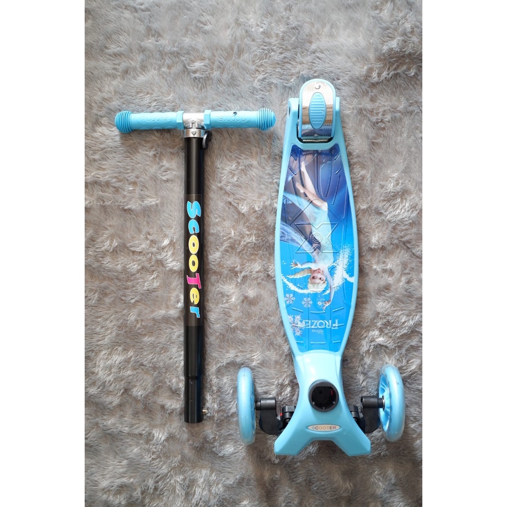 NEW ! skuter anak / otoped anak rda 3 ban karet PU / Kickboard skuter anak import premium murah