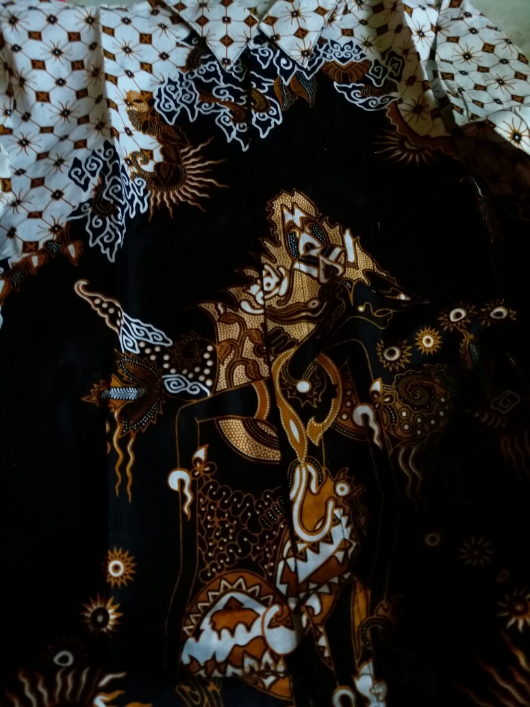 Batik Couple Keluarga Sania Ruffle Batik Ori Dnt Motif Presiden