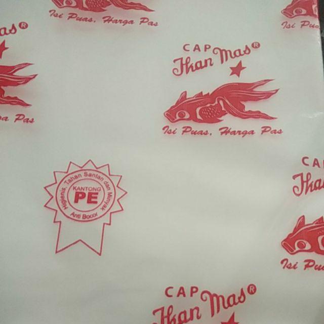 Plastik / Pelastik Pe Bening Merk Bengkuang / Bangkuang Sayur /minyak Kiloan