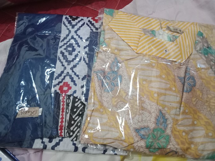 Atasan Batik Dolby Dolbi Dobby Doby Tenun Sutra Tulis Halus Katun Atbm Baron ,sarombit Atasan