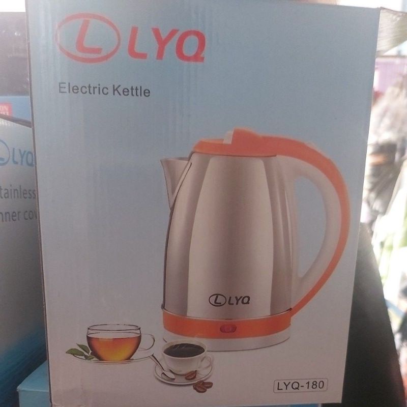 Teko Listrik Pemanas Air LYQ Kapasitas 1,8 Liter Electric Kettle Otomatis Mati