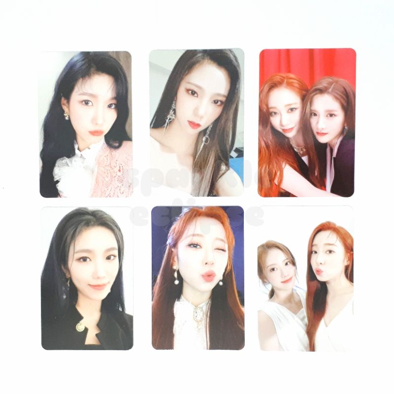 WJSN UNNATURAL PHOTOCARD PC (YEOREUM, DAWON, YEONJUNG, LUDA, EXY.)