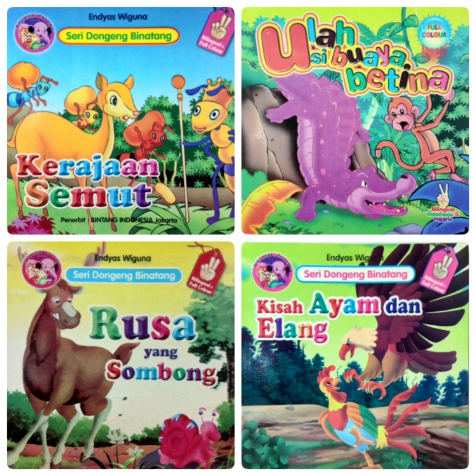 Jual Buku Cerita Anak / Buku Cerita Anak Bergambar Seri Dongeng ...