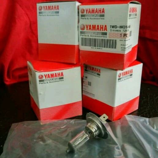 lampu Bohlam depan motor yamaha R25 ori YGP Ori yamaha asli