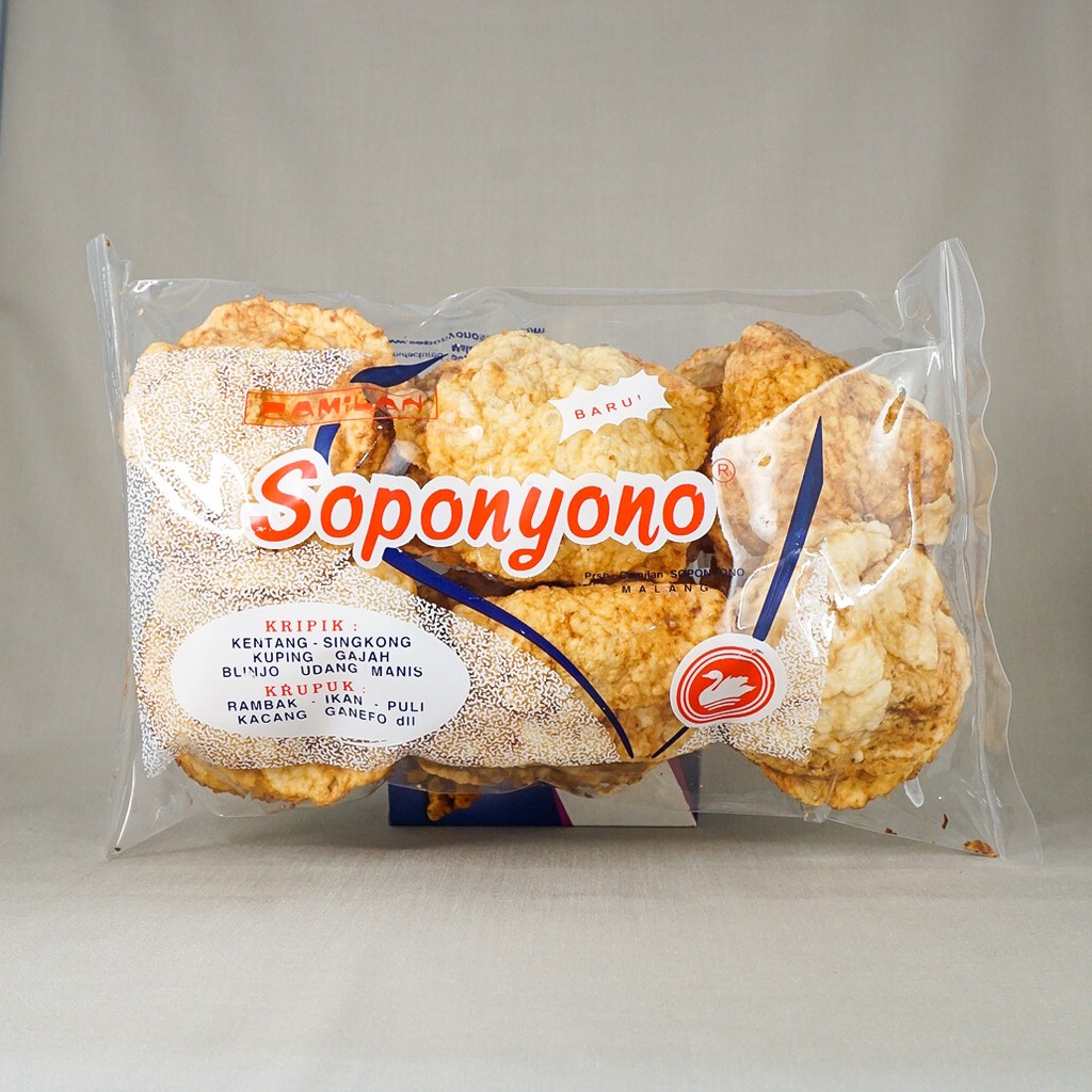 

Keripik Melinjo / Blinjo Pedas Soponyono