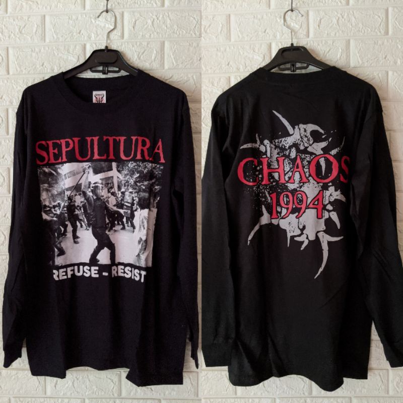 KAOS MUSIK SEPULTURA LONG SLEEVE