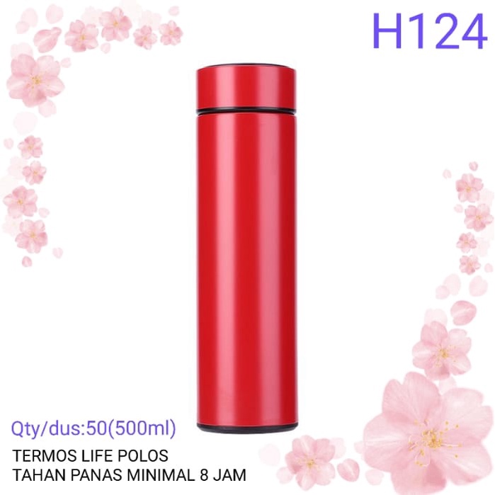 Termos Life Polos / Thermos Botol Minum Stainless Steel Anti Karat 500ml