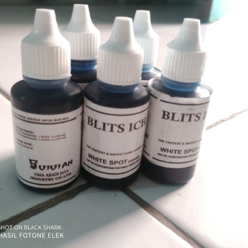 

Blits Ich obat ikan white spot obat biru ikan 30 ml