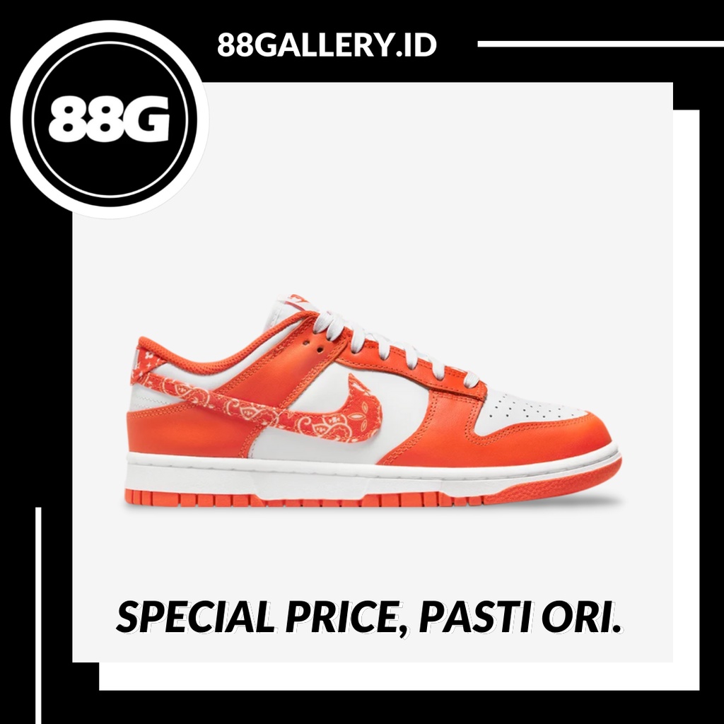 Dunk Low Orange Paisley