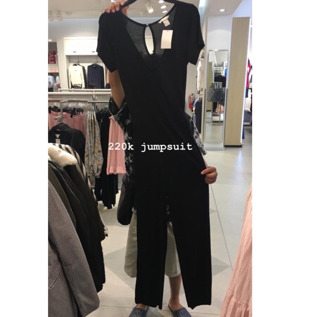 V neck jumpsuit H&m sale