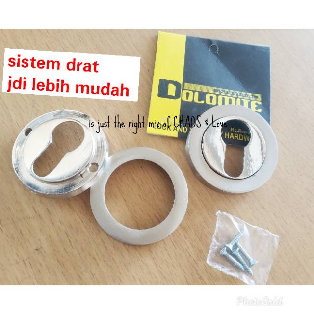 Promo ring kunci drat tutup kunci cover cilinder kunci all merkkunci pintu