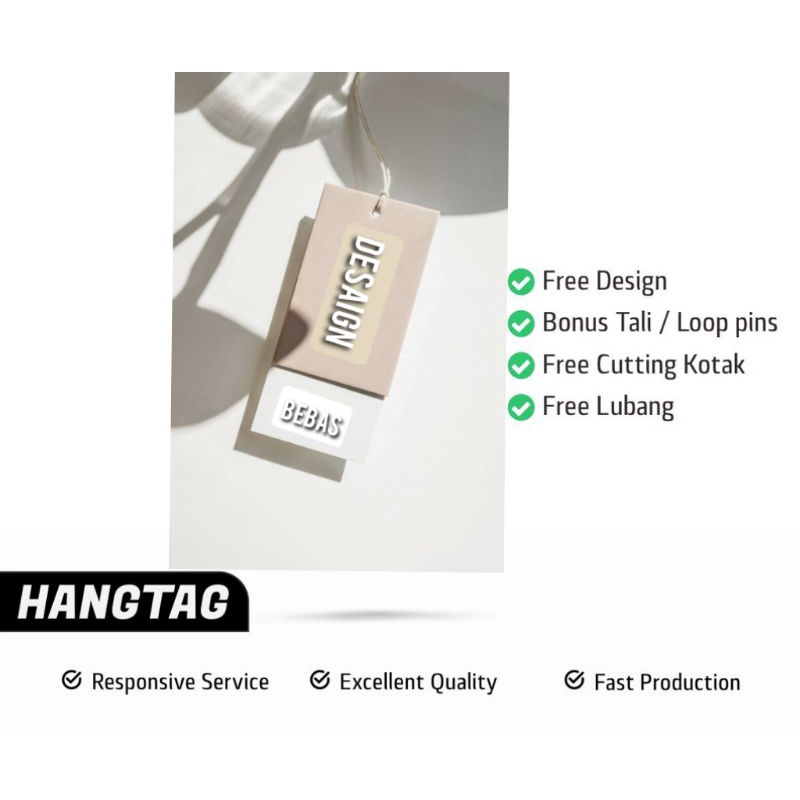 

LABEL BAJU//HANG TAG BAJU//FREE TALI & LUBANG