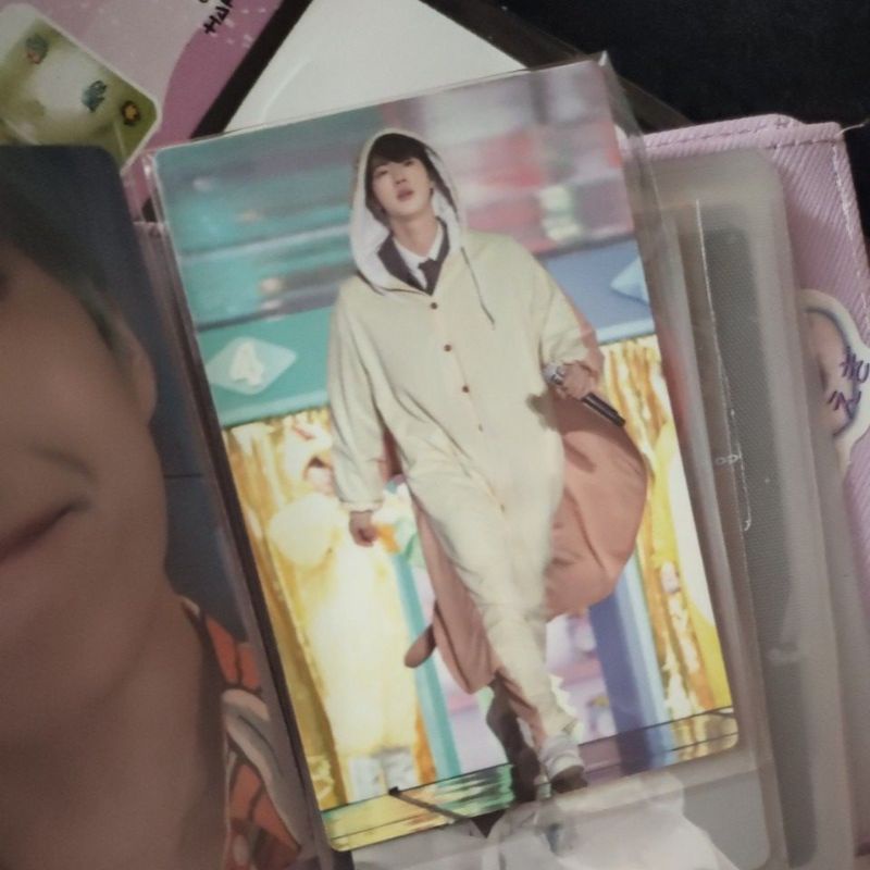 photocard jin 4th muster happy ever after (jin tupai)