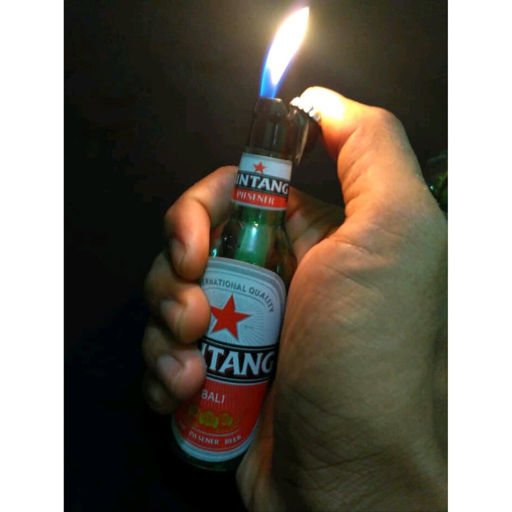 Promo Terbaru! KOREK API GAS BOTOL BINTANG 2763 MANCIS LIGHTER KOREK UNIK