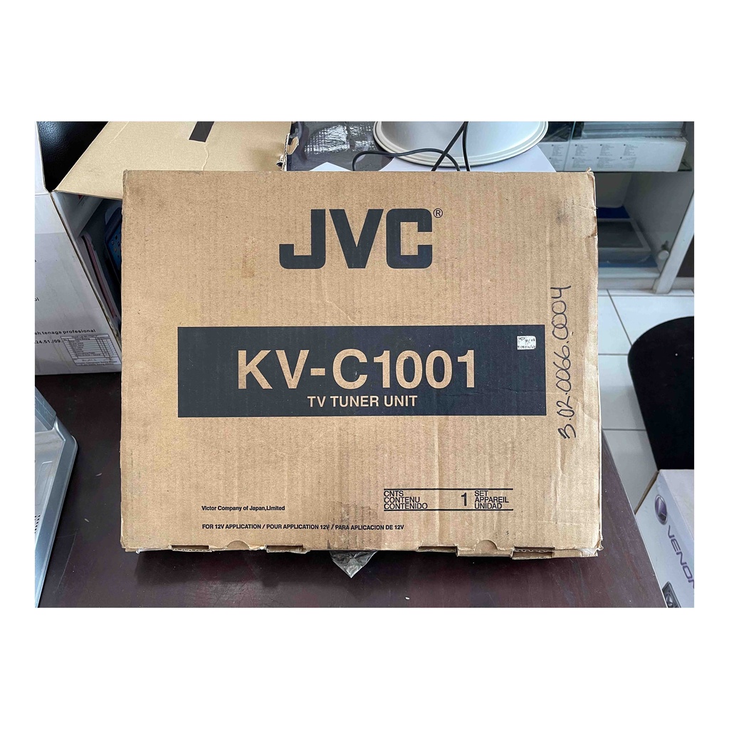 TV Tuner Mobil JVC ORIGINAL Dual Antena