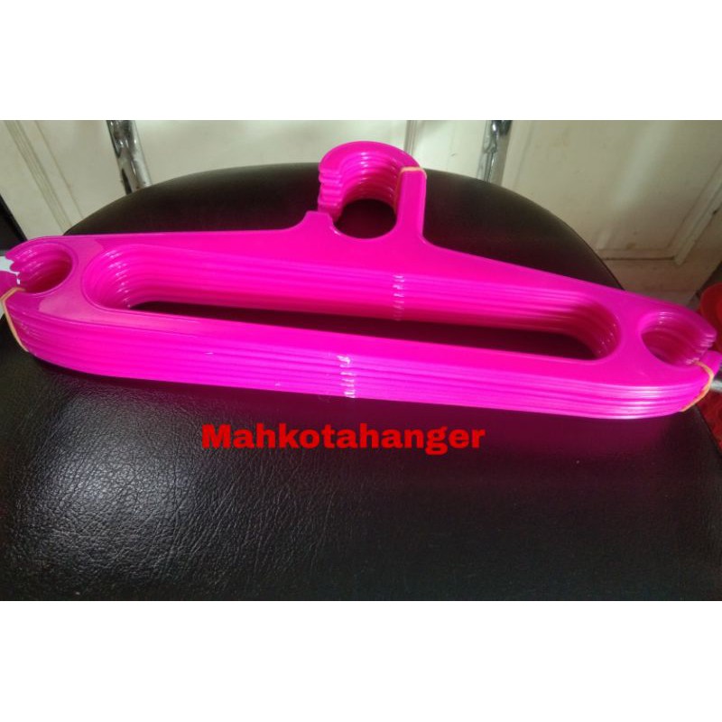 HANGER PLASTIK 17 INCH  12 pcs