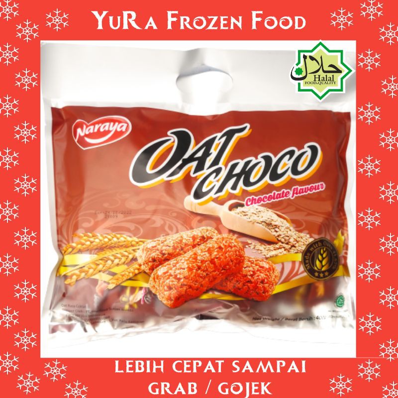 

NARAYA Oat Choco Vanilla 400gr Isi 40