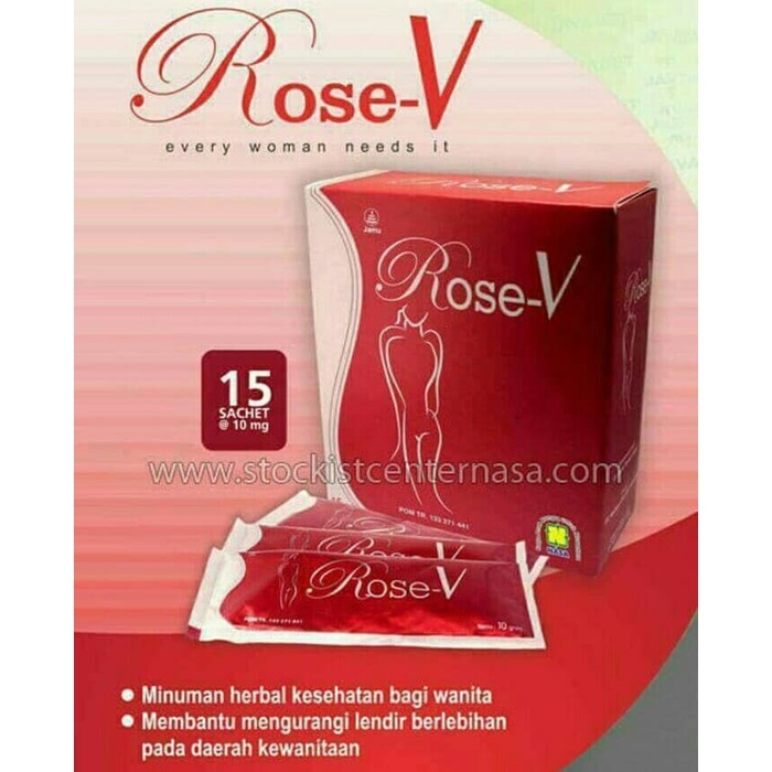 COD / Rose V NASA Minuman Herbal Untuk Perawatan Miss V / Obat Keputihan / Original nasa
