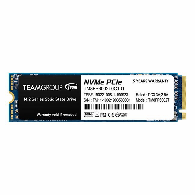 Team Group MP33 SSD 256GB M.2 NVME 2.2280 Gen 3x4