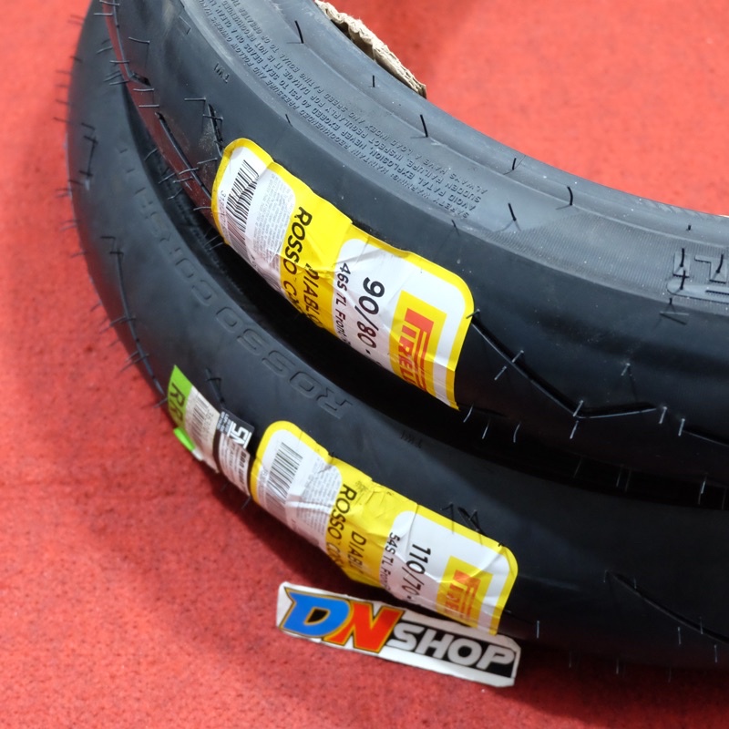Ban pirelli diablo corsa 2 ring 17 90/80 &amp; 110/70