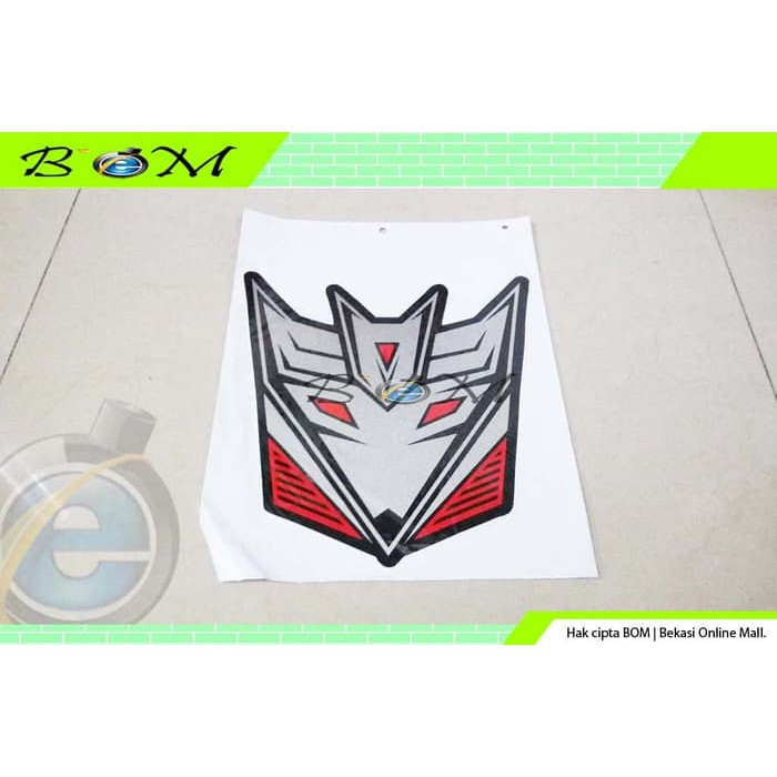 

sticker stiker gambar cartoon kartun karakter transformer decepticon