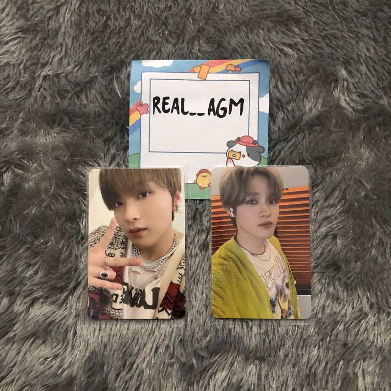 READY STOCK OFFICIAL Chenle Zhong Haechan Lee NCT DREAM Hot Sauce Album PC Poca Photocard Crazy Ver.
