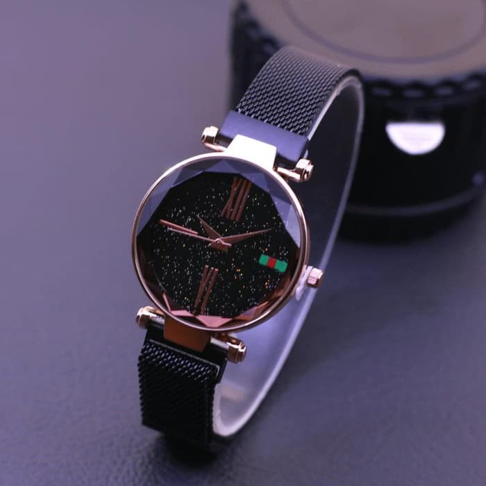 Promo GUCCI 313 JAM TANGAN WANITA MURAH PREMIUM RANTAI GUCCI MAGNET PASIR terbatas