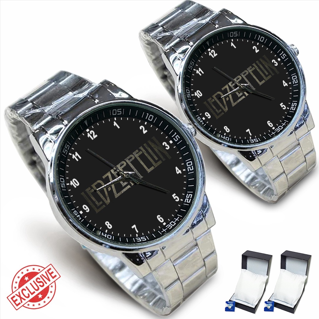 Jam Tangan Rantai Couple BAND LED ZEPPELIN 3 (Awesome)