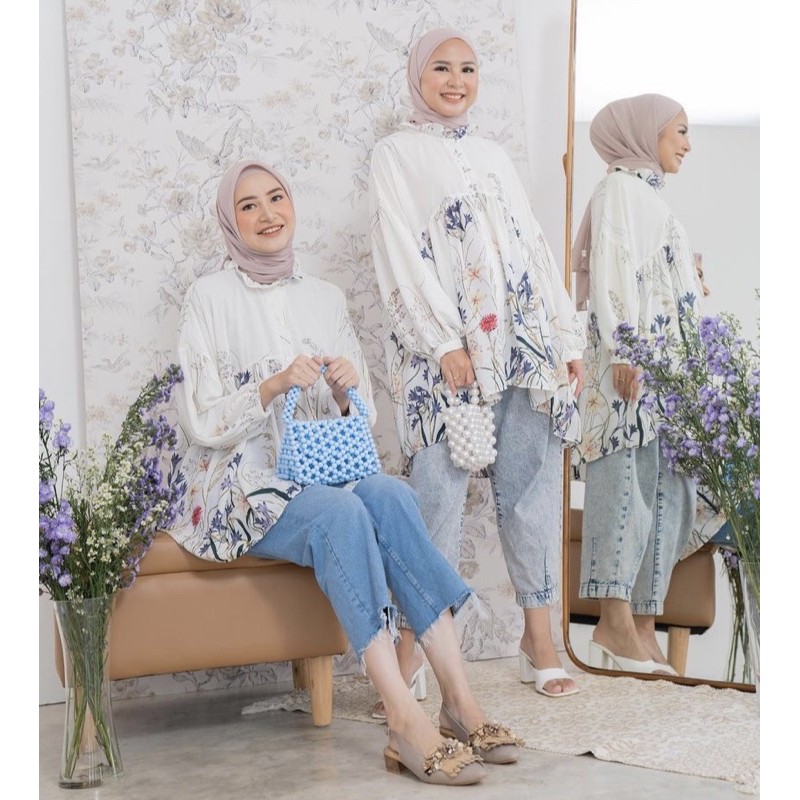 Heidi top calla lily by Haidee Orlin