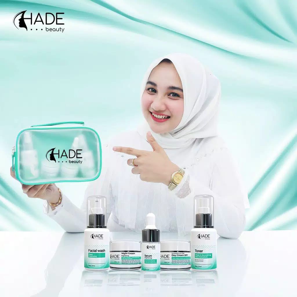 Hade Beauty Skincare Paket Brigthening 100% BPOM MUI