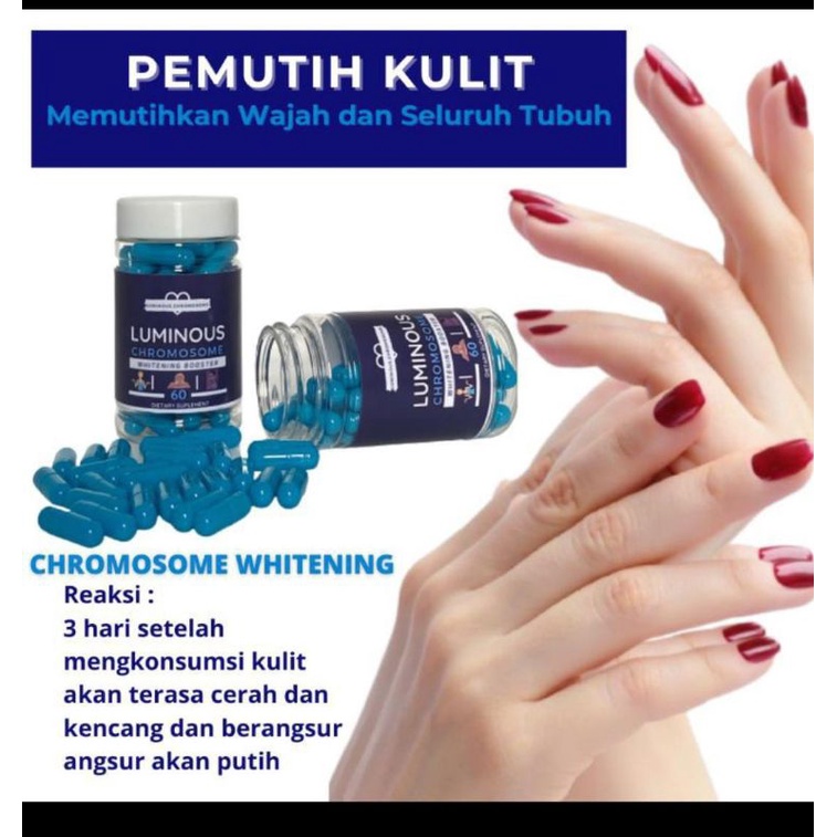 Luminous Cromosom kapsul pemutih / kapsul pemutih