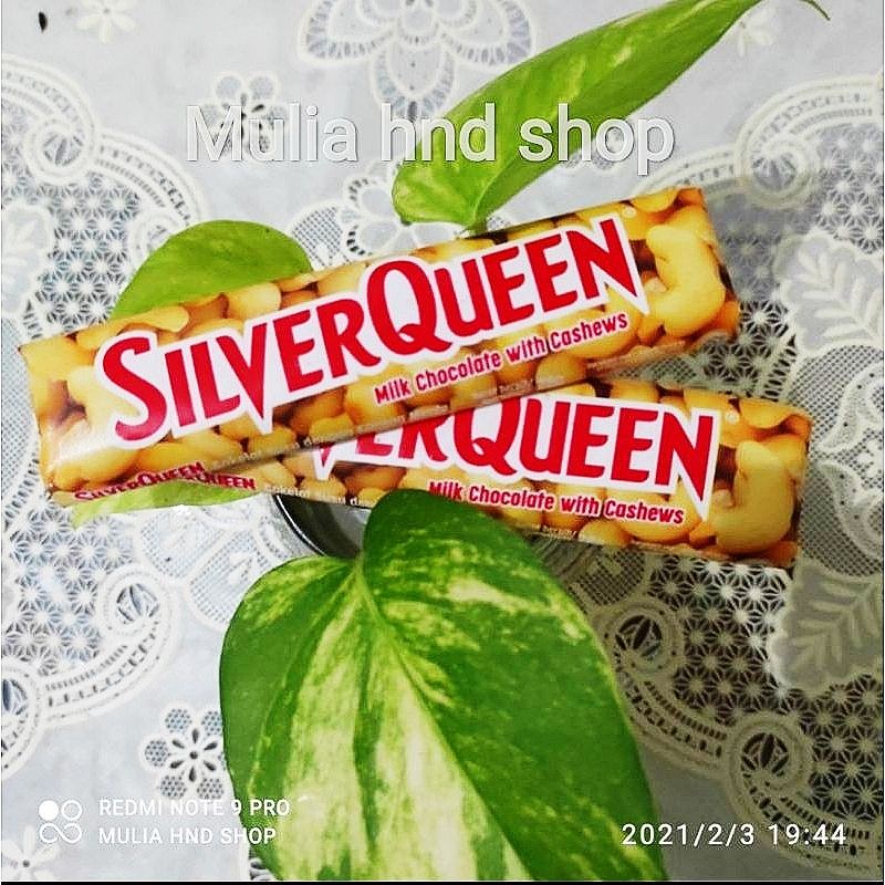 

SilverQueen Milk Chocolate Cashew 25 gr dan 58 gr