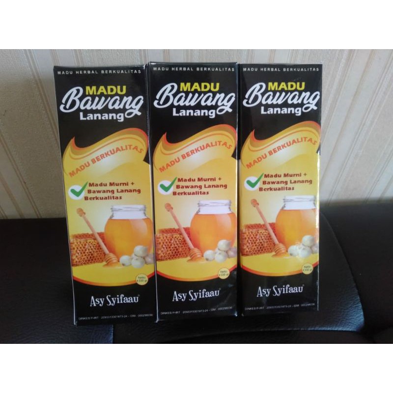 

Madu Bawang Lanang Alami 330 gram